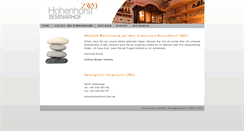 Desktop Screenshot of hohenhorst-zwei.de